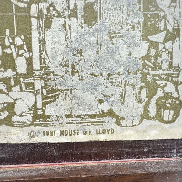 Vintage House Of Lloyd "Remember" Memo Board, General Store W/Pencil 16.5” X 4” - Picture 11 of 15